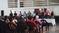 Câmara e Gabinete de Crise se reúnem com moradores de Euclidelândia após fortes chuvas